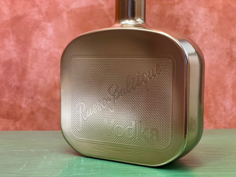 Flask of Russo-Baltique Vodka