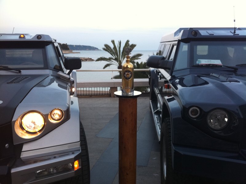 Dartz casrs & Russo Baltique Vodka